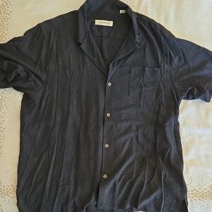 Tommy Bahama Black XXL Casual Button-Down Shirt